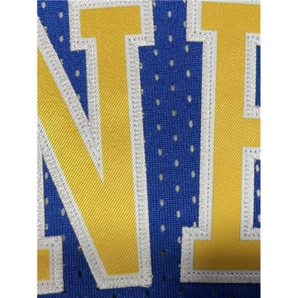 NWT Laney High School Jordan #23 Basketball Jersey Blue/Gold Men’s Medium - Picture 3 of 5
